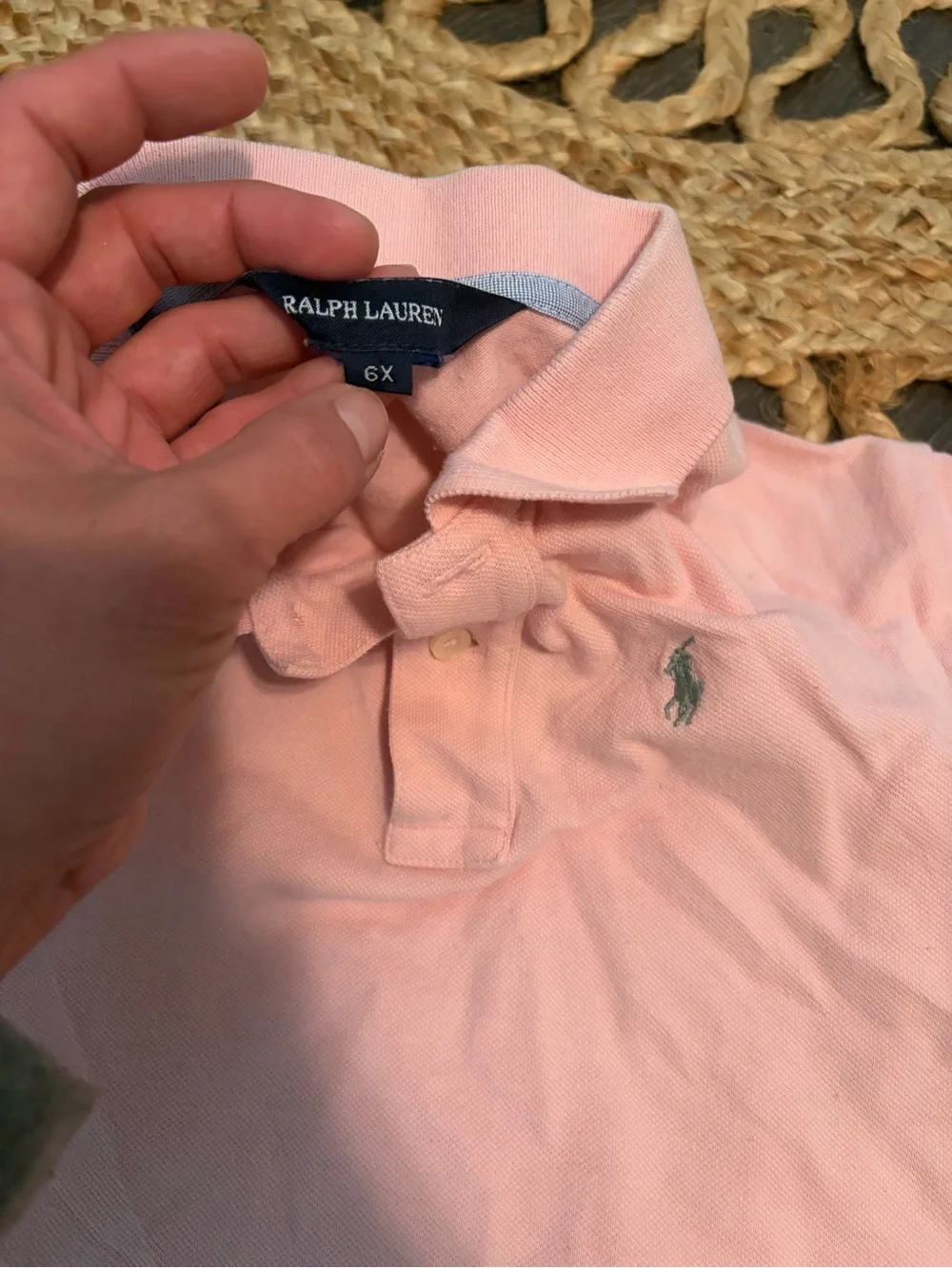 Ralph Lauren Light Pink Polo Dress for Girls